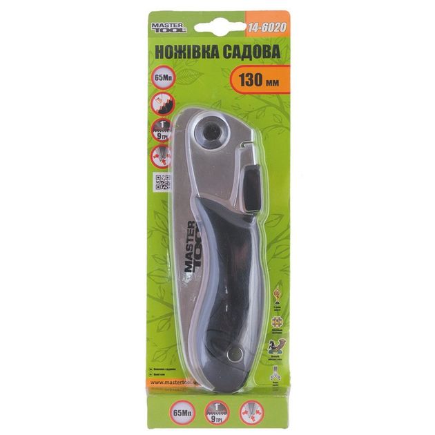 Садовая ножовка MASTERTOOL складная 280 мм, лезвие 130 мм, 7TPI, фото , изображение 2 | SNABZHENIE.com.ua Садовая ножовка MASTERTOOL складная 280 мм, лезвие 130 мм, 7TPI, фото , изображение 2 | SNABZHENIE.com.ua