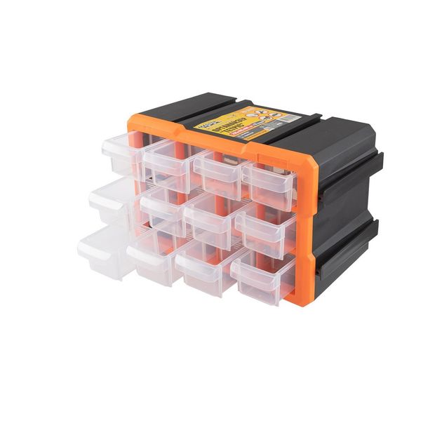 Органайзер MASTERTOOL ТЕТРИС, 12 секций, 295х195х160 мм, 79-3112, фото , изображение 3 | SNABZHENIE.com.ua