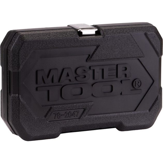 Набір насадок торцевих MASTERTOOL CrV 1/4 4-14 мм трещотка 72Т 46 шт кейс 78-2047, фото , зображення 6 | SNABZHENIE.com.ua Набір насадок торцевих MASTERTOOL CrV 1/4 4-14 мм трещотка 72Т 46 шт кейс 78-2047, фото , зображення 6 | SNABZHENIE.com.ua