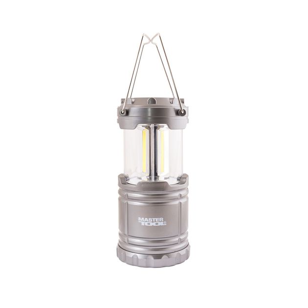 Фонарь розсувний для кемпінгу MASTERTOOL 180х86 мм COB LED 3xAA ABS 94-0803, фото  | SNABZHENIE.com.ua