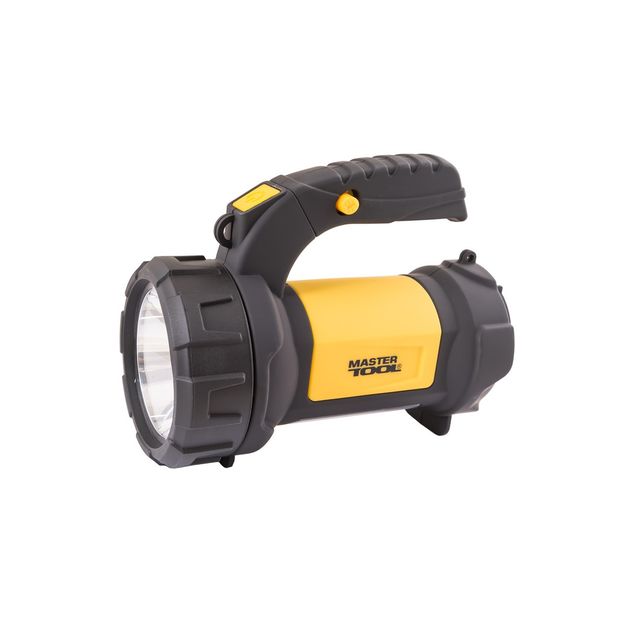 Фонарь MASTERTOOL 2в1 з ручкою 360° 4 режими 180х94х143 мм CREE LED+COB LED 4xAA ABS 94-0804, фото  | SNABZHENIE.com.ua