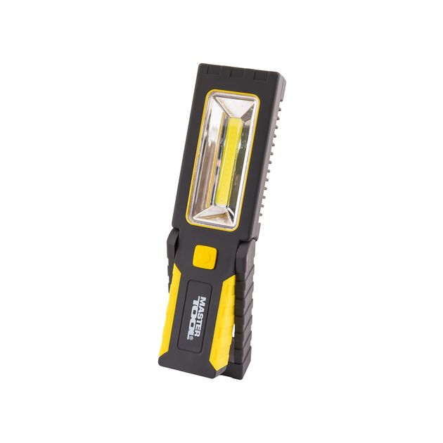 Фонарь магнитный MASTERTOOL 220x54x28 мм 4xLED+COB LED 3xAAA, фото , изображение 2 | SNABZHENIE.com.ua Фонарь магнитный MASTERTOOL 220x54x28 мм 4xLED+COB LED 3xAAA, фото , изображение 2 | SNABZHENIE.com.ua