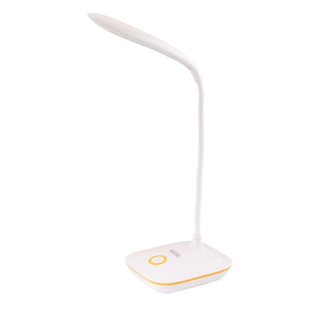 Лампа настільна гнучка MASTERTOOL 125х100х350 мм COB LED USB/3xAA ABS 94-0814, фото  | SNABZHENIE.com.ua