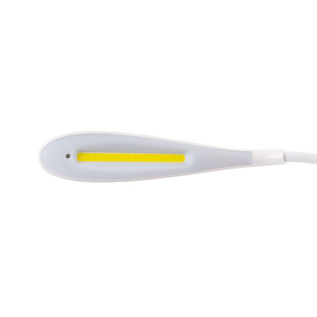 Лампа настільна гнучка MASTERTOOL 125х100х350 мм COB LED USB/3xAA ABS 94-0814, фото , зображення 3 | SNABZHENIE.com.ua Лампа настільна гнучка MASTERTOOL 125х100х350 мм COB LED USB/3xAA ABS 94-0814, фото , зображення 3 | SNABZHENIE.com.ua
