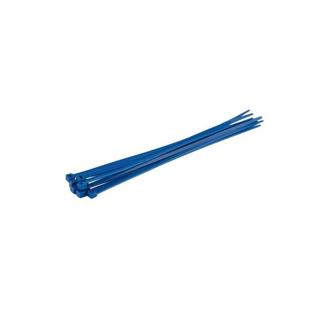 Хомут пластиковый MASTERTOOL 2.5x150 мм, 100 шт, синий, фото  | SNABZHENIE.com.ua