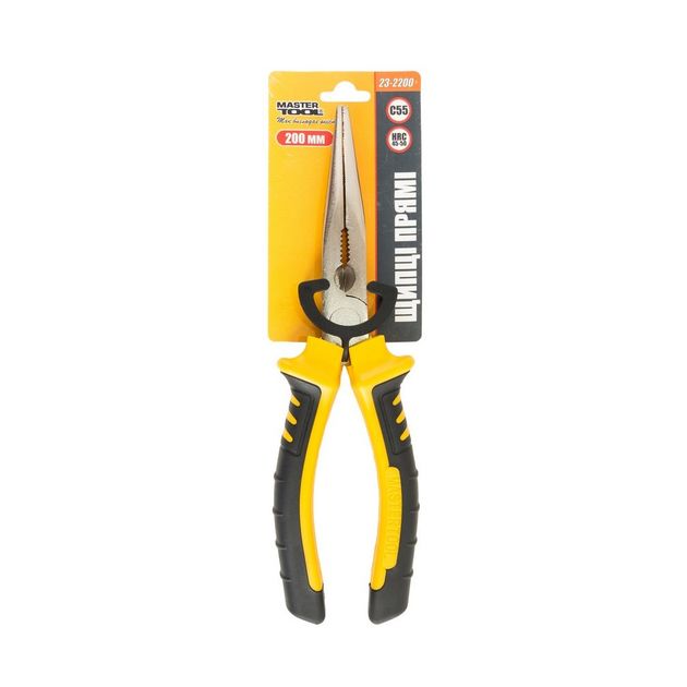 Щипцы прямые MASTERTOOL 200 мм, сталь С55, HRC 45-50, 23-2200, фото , изображение 2 | SNABZHENIE.com.ua Щипцы прямые MASTERTOOL 200 мм, сталь С55, HRC 45-50, 23-2200, фото , изображение 2 | SNABZHENIE.com.ua