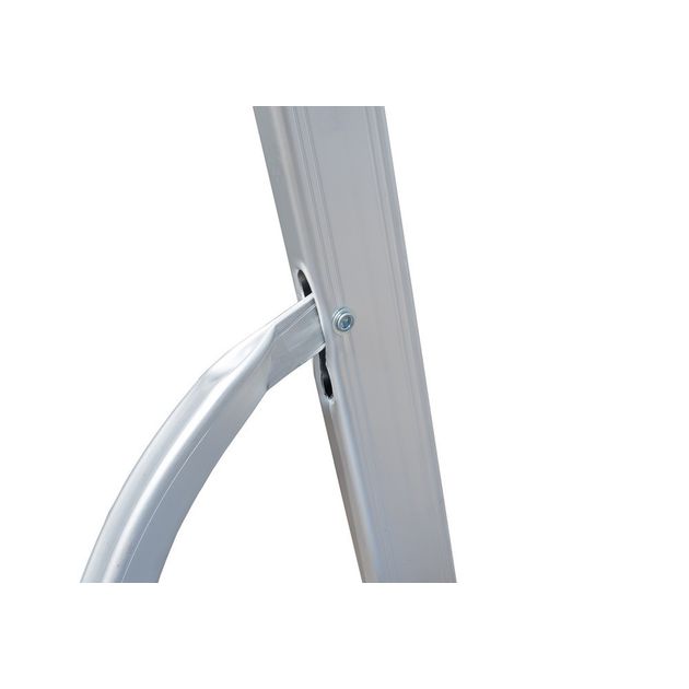 Стремянка алюминиевая MASTERTOOL 7 ступеней, 1500 мм, до 150 кг, фото , изображение 10 | SNABZHENIE.com.ua