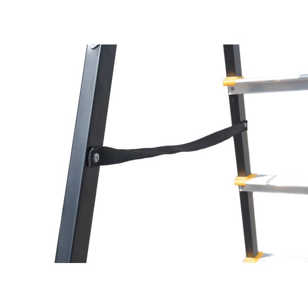 Стремянка MASTERTOOL 6 ступеней, сталь+алюминий, h=1282 мм, макс. 150 кг, фото , изображение 9 | SNABZHENIE.com.ua Стремянка MASTERTOOL 6 ступеней, сталь+алюминий, h=1282 мм, макс. 150 кг, фото , изображение 9 | SNABZHENIE.com.ua