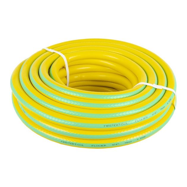 Шланг поливочный MASTERTOOL FLOWER 3/4" 15м желтый 92-1040, фото  | SNABZHENIE.com.ua