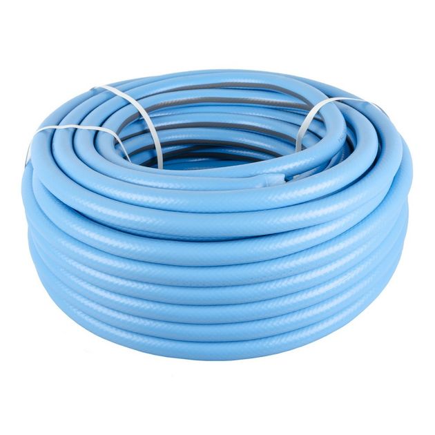 Шланг поливочный MASTERTOOL OASIS 3/4", 25 м, голубой, фото  | SNABZHENIE.com.ua