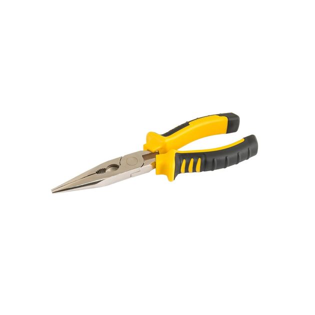 Щипці прямі MASTERTOOL 180 мм С55 HRC 45~50 23-2180, фото  | SNABZHENIE.com.ua