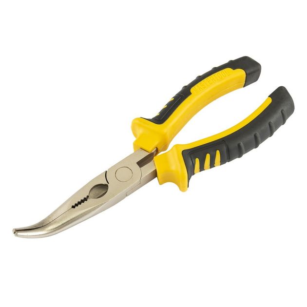 Гнутые щипцы MASTERTOOL 180 мм, С55, HRC 45~50, арт. 23-3180, фото , изображение 2 | SNABZHENIE.com.ua Гнутые щипцы MASTERTOOL 180 мм, С55, HRC 45~50, арт. 23-3180, фото , изображение 2 | SNABZHENIE.com.ua