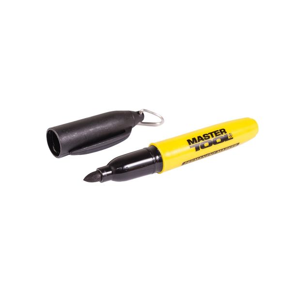 Маркер перманентный MASTERTOOL черный, 80 шт, артикул 14-1820, фото  | SNABZHENIE.com.ua