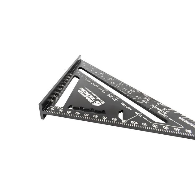 Угольник плотника MASTERTOOL SWANSON 180 мм алюмінієвий 30-3518, фото , зображення 3 | SNABZHENIE.com.ua