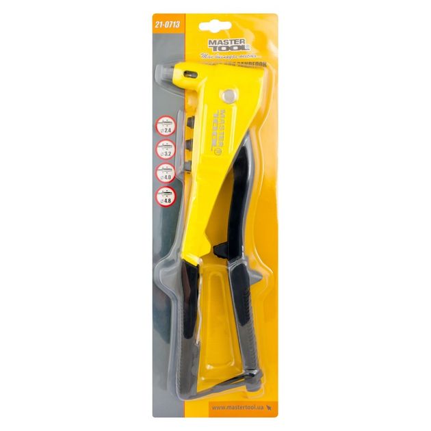 Пистолет для заклепок MASTERTOOL 260 мм 21-0713, фото , изображение 3 | SNABZHENIE.com.ua Пистолет для заклепок MASTERTOOL 260 мм 21-0713, фото , изображение 3 | SNABZHENIE.com.ua