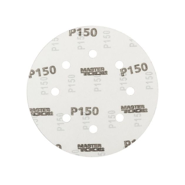 Шлифовальный круг MASTERTOOL 180 мм, зерно 150, 5 шт, 8 отверстий, фото , изображение 2 | SNABZHENIE.com.ua Шлифовальный круг MASTERTOOL 180 мм, зерно 150, 5 шт, 8 отверстий, фото , изображение 2 | SNABZHENIE.com.ua