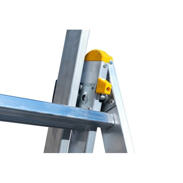 Лестница алюминиевая MASTERTOOL 3-секционная, 3x7 ступеней, фото , изображение 7 | SNABZHENIE.com.ua Лестница алюминиевая MASTERTOOL 3-секционная, 3x7 ступеней, фото , изображение 7 | SNABZHENIE.com.ua