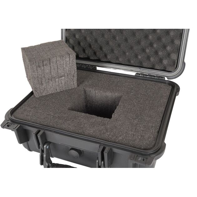 Кейс MASTERTOOL 406х330х174 мм, водонепроницаемый, поролон, фото , изображение 5 | SNABZHENIE.com.ua