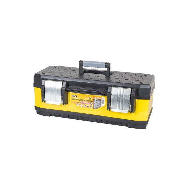 Ящик для инструмента MASTERTOOL 18, металл, замки, 462х212х177 мм, фото  | SNABZHENIE.com.ua