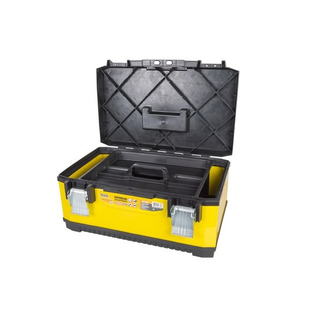 Ящик для інструмента MASTERTOOL 21 (556х366х266 мм) металевий корпус, металеві замки 79-2921, фото , зображення 2 | SNABZHENIE.com.ua Ящик для інструмента MASTERTOOL 21 (556х366х266 мм) металевий корпус, металеві замки 79-2921, фото , зображення 2 | SNABZHENIE.com.ua
