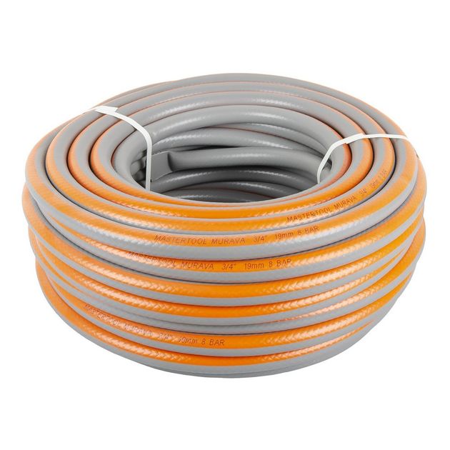 Шланг поливочный MASTERTOOL MURAVA 3/4" 30 м серый 92-1063, фото  | SNABZHENIE.com.ua