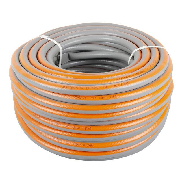 Шланг поливочный MASTERTOOL MURAVA 3/4" 50 м серый 92-1064, фото  | SNABZHENIE.com.ua