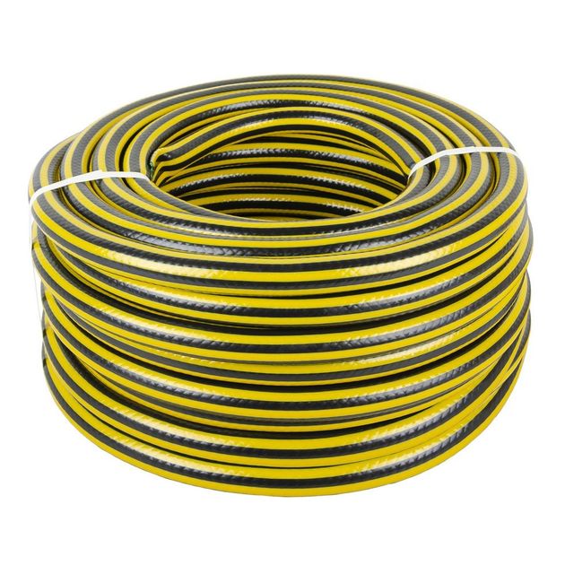 Шланг поливочный MASTERTOOL 3/4" 30 м черно-желтый 92-1068, фото  | SNABZHENIE.com.ua