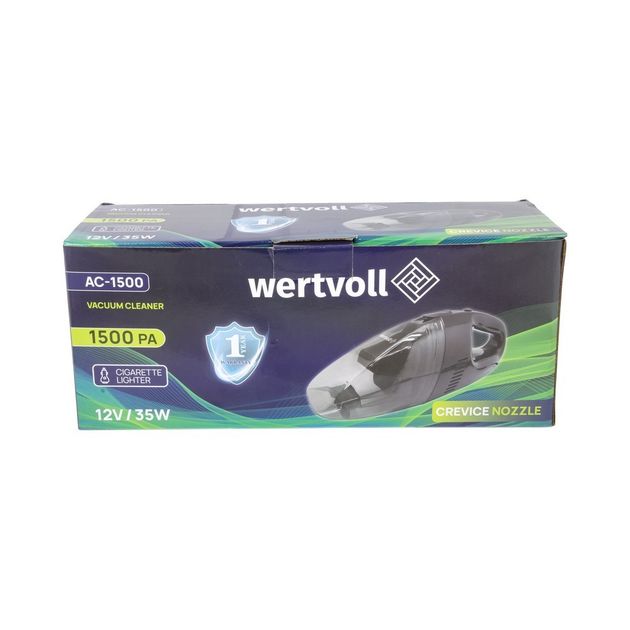 Пилосос автомобільний WERTVOLL 1500 PA 12 V 3 A 35 Вт суха та волога прибирання AC-1500, фото , зображення 6 | SNABZHENIE.com.ua Пилосос автомобільний WERTVOLL 1500 PA 12 V 3 A 35 Вт суха та волога прибирання AC-1500, фото , зображення 6 | SNABZHENIE.com.ua