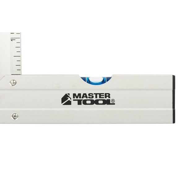 Угольник строительный MASTERTOOL 300 мм AL-AL капсула 0.5 мм/1 м, фото , изображение 4 | SNABZHENIE.com.ua Угольник строительный MASTERTOOL 300 мм AL-AL капсула 0.5 мм/1 м, фото , изображение 4 | SNABZHENIE.com.ua