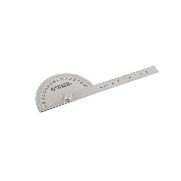Угломер-транспортир MASTERTOOL 150x90 мм НЕРЖ 30-3515, фото  | SNABZHENIE.com.ua