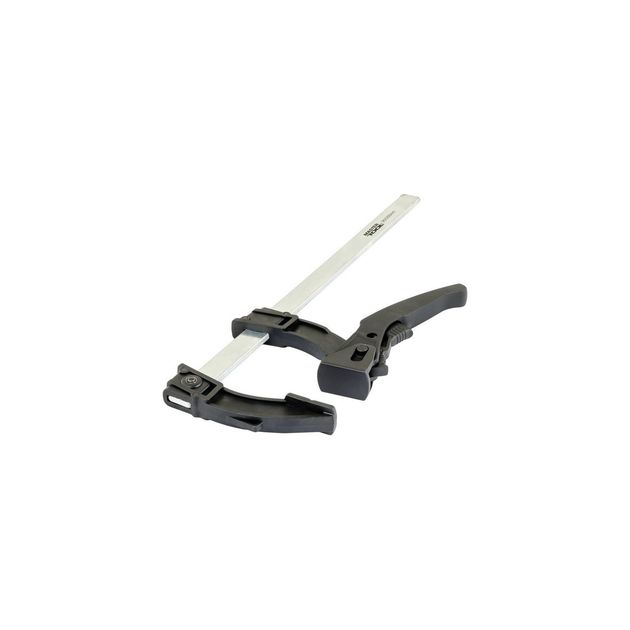 Струбцина реечна швидкозажимна MASTERTOOL тип F 300х90 мм сила зажиму 600 Н 07-0015, фото , зображення 2 | SNABZHENIE.com.ua Струбцина реечна швидкозажимна MASTERTOOL тип F 300х90 мм сила зажиму 600 Н 07-0015, фото , зображення 2 | SNABZHENIE.com.ua