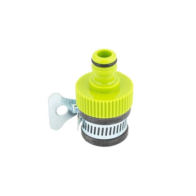 Адаптер для коннектора MASTERTOOL без різьби під кран 1/2-3/4 92-9328, фото , зображення 2 | SNABZHENIE.com.ua Адаптер для коннектора MASTERTOOL без різьби під кран 1/2-3/4 92-9328, фото , зображення 2 | SNABZHENIE.com.ua