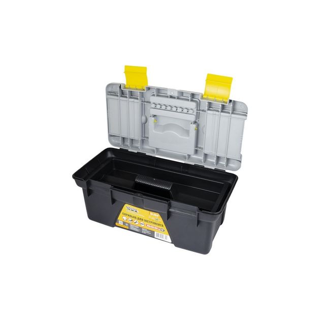 Скриня для инструментов з замками, органайзери, 14 355*182*153 мм MASTERTOOL 79-2814, фото , изображение 3 | SNABZHENIE.com.ua