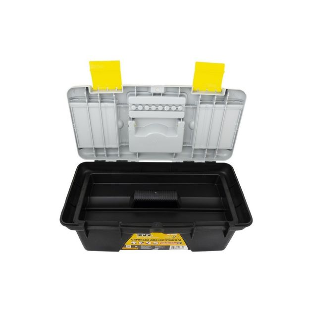 Скриня для инструментов з замками, органайзери, 14 355*182*153 мм MASTERTOOL 79-2814, фото , изображение 4 | SNABZHENIE.com.ua