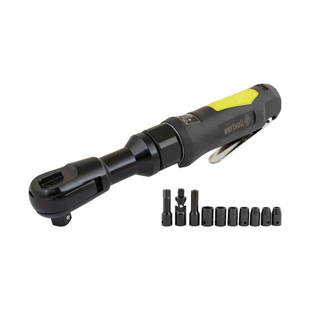 Гайковерт пневматический WERTVOLL 1/2", 160 об/мин, 69 Нм, кейс, фото  | SNABZHENIE.com.ua