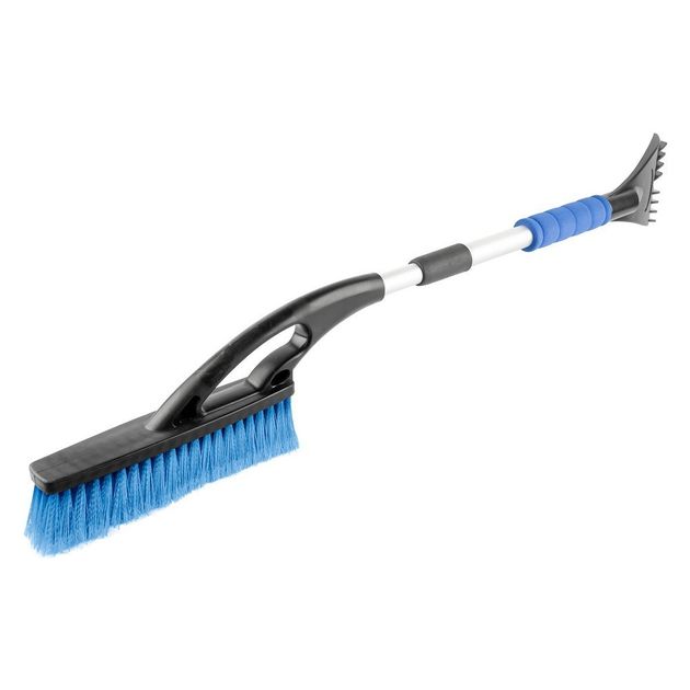 Щетка для снега MASTERTOOL со скребком и телескопической ручкой, фото  | SNABZHENIE.com.ua