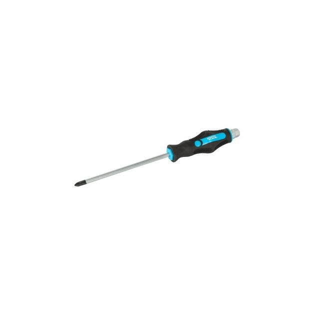 Отвёртка ударная магнитная MASTERTOOL PH2х150 мм с TPR ручкой 49-6215, фото  | SNABZHENIE.com.ua