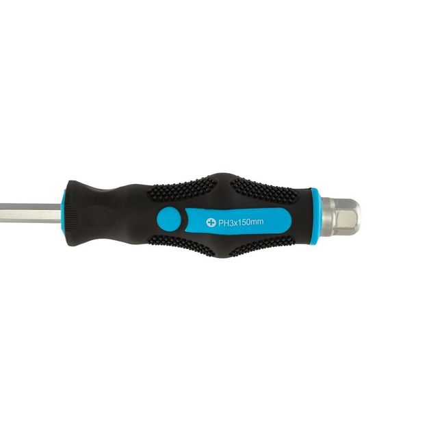 Отвёртка ударная крестовая MASTERTOOL PH3х150 мм с TPR ручкой, фото , изображение 4 | SNABZHENIE.com.ua Отвёртка ударная крестовая MASTERTOOL PH3х150 мм с TPR ручкой, фото , изображение 4 | SNABZHENIE.com.ua