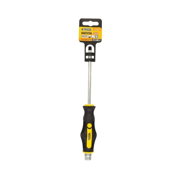 Ударная шлицевая отвертка MASTERTOOL SL6x125 мм с TPR ручкой 49-6612, фото , изображение 7 | SNABZHENIE.com.ua Ударная шлицевая отвертка MASTERTOOL SL6x125 мм с TPR ручкой 49-6612, фото , изображение 7 | SNABZHENIE.com.ua