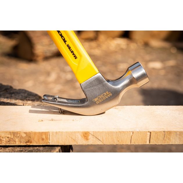 Молоток столярний MASTERTOOL 450 г HRC50, рукоятка фібрагласова 300 мм 02-0914, фото , зображення 6 | SNABZHENIE.com.ua Молоток столярний MASTERTOOL 450 г HRC50, рукоятка фібрагласова 300 мм 02-0914, фото , зображення 6 | SNABZHENIE.com.ua