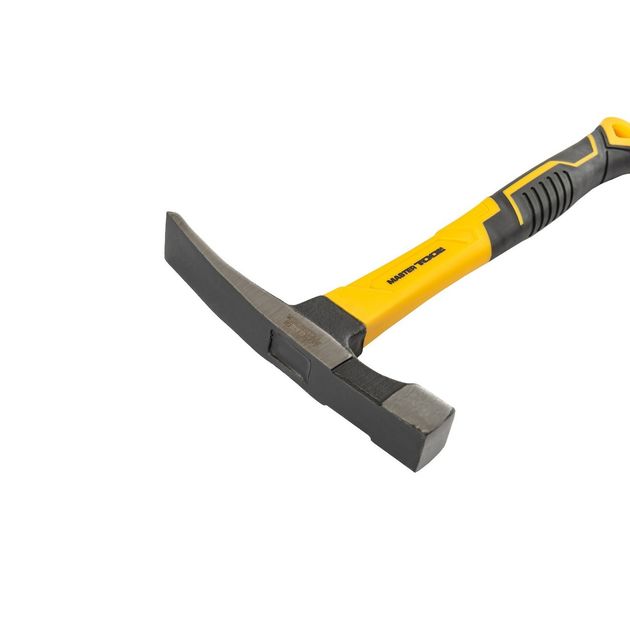 Молоток каменщика MASTERTOOL 510 г с фибергласовой рукояткой 300 мм, фото , изображение 3 | SNABZHENIE.com.ua