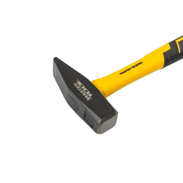 Молоток слесарний MASTERTOOL 800 г HRC50 рукоятка фібергласова 320 мм 02-0908, фото , зображення 3 | SNABZHENIE.com.ua Молоток слесарний MASTERTOOL 800 г HRC50 рукоятка фібергласова 320 мм 02-0908, фото , зображення 3 | SNABZHENIE.com.ua