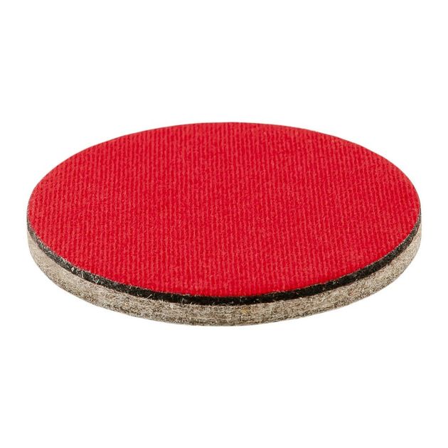 Полировочный круг MASTERTOOL жесткий войлок 100 мм, 6 мм, 5 шт., фото , изображение 2 | SNABZHENIE.com.ua
