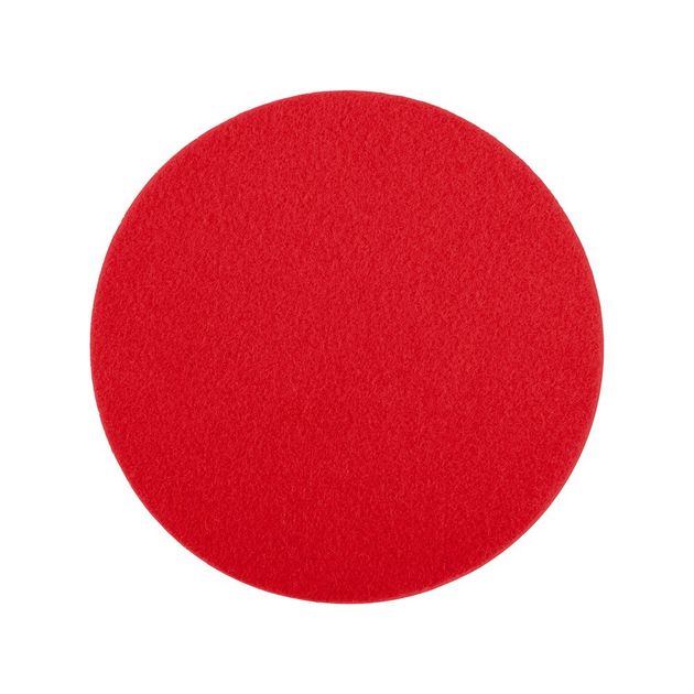 Полировочный круг MASTERTOOL жесткий войлок 100 мм, 6 мм, 5 шт., фото , изображение 5 | SNABZHENIE.com.ua