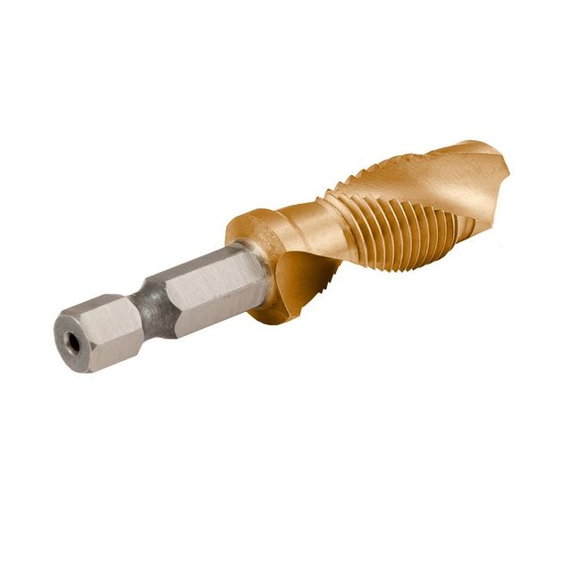 Сверло-метчик GRANITE HSS M12x1.25 мм DIN338 11-12-125, фото , изображение 2 | SNABZHENIE.com.ua