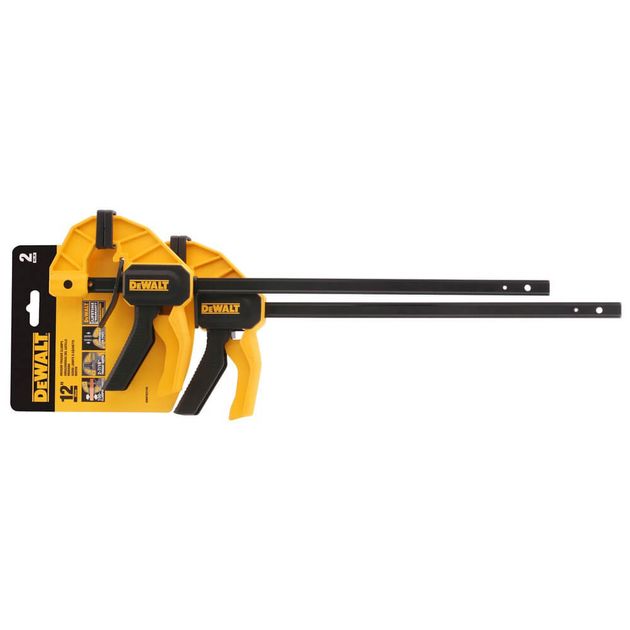 Струбцины триггерные DeWALT 63 кг, 2 шт, модель DWHT0-83158, фото , изображение 3 | SNABZHENIE.com.ua Струбцины триггерные DeWALT 63 кг, 2 шт, модель DWHT0-83158, фото , изображение 3 | SNABZHENIE.com.ua