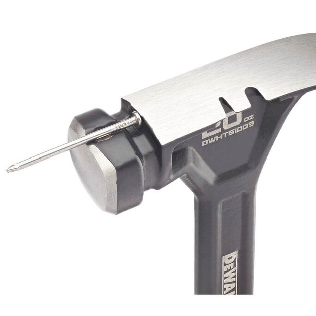 Молоток CURVE-CLAW, цельнометаллический, вага головки 567 г DeWALT DWHT51009-0, фото , зображення 4 | SNABZHENIE.com.ua Молоток CURVE-CLAW, цельнометаллический, вага головки 567 г DeWALT DWHT51009-0, фото , зображення 4 | SNABZHENIE.com.ua