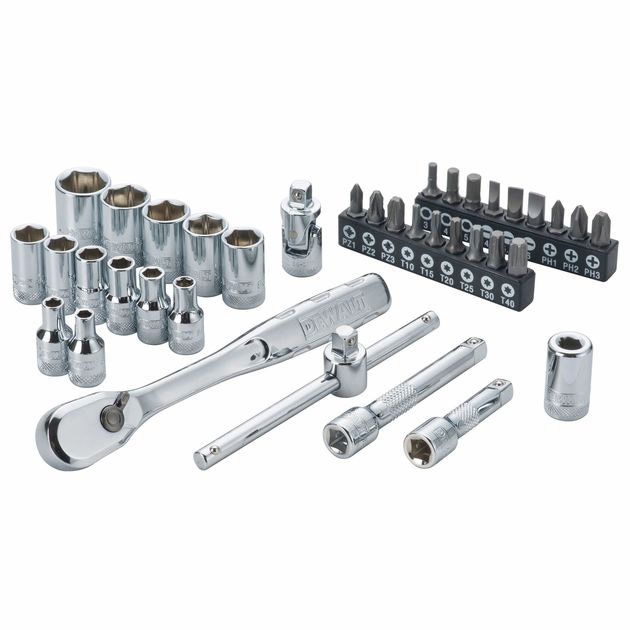 Набор бит и головок DeWALT 1/4", 37 предметов DWMT19238-1, фото  | SNABZHENIE.com.ua