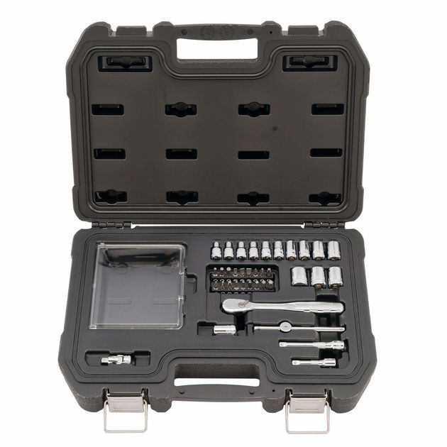 Набір головок і біт 1/4, 37 предметів DeWALT DWMT19238-1, фото , зображення 2 | SNABZHENIE.com.ua