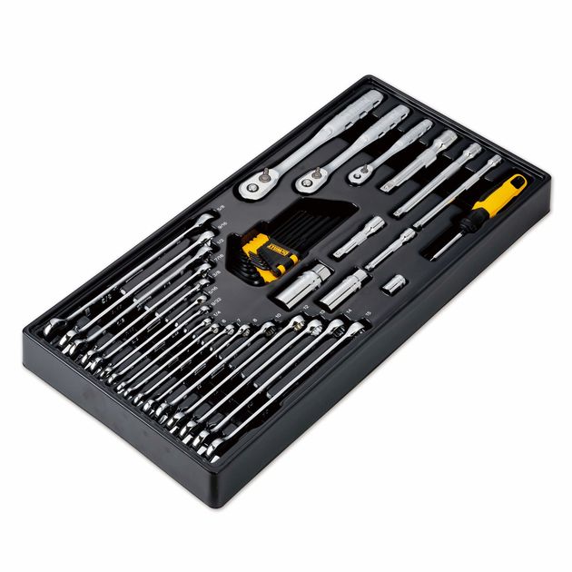 Набор бит, головок и ключей DeWALT 341 предмет 1/4, 3/8, 1/2, фото , изображение 2 | SNABZHENIE.com.ua Набор бит, головок и ключей DeWALT 341 предмет 1/4, 3/8, 1/2, фото , изображение 2 | SNABZHENIE.com.ua